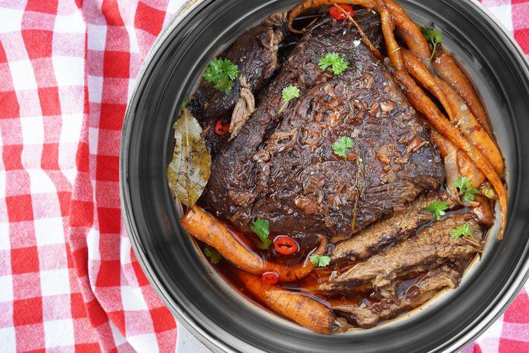Red Wine Braised Brisket