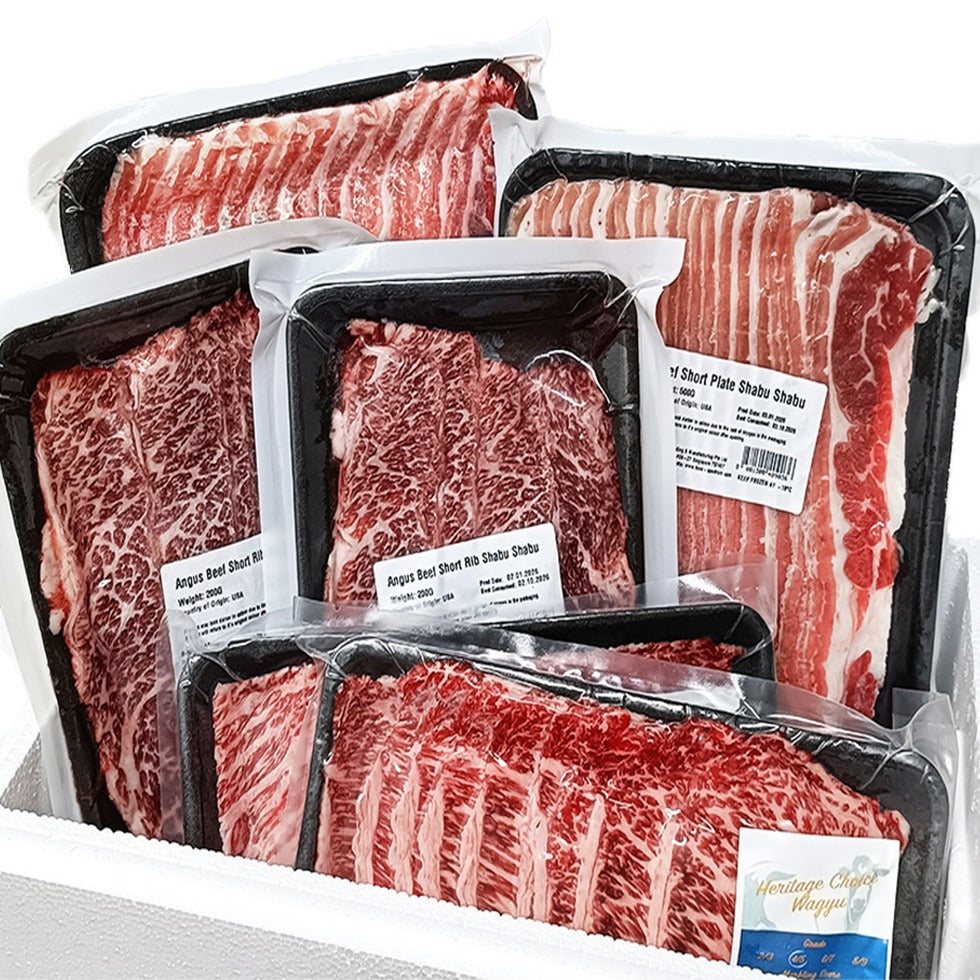 Fortune Beef Bundle (1.8kg) – The Ultimate Beef Shabu Shabu Selection