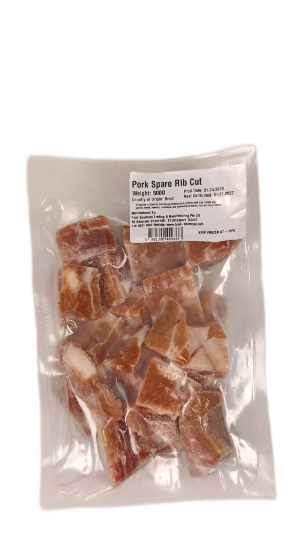Pork Spare Rib Cut