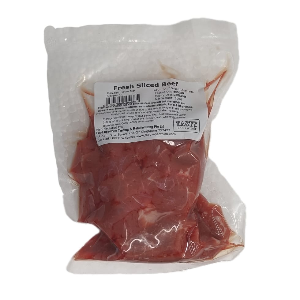 Fresh Grass Fed Sliced Beef