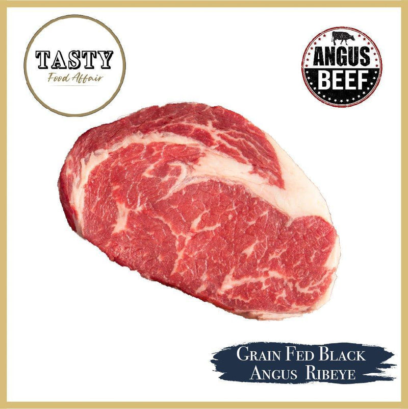 150 Days Grain Fed Black Angus Ribeye Steak - Tasty Food Affair