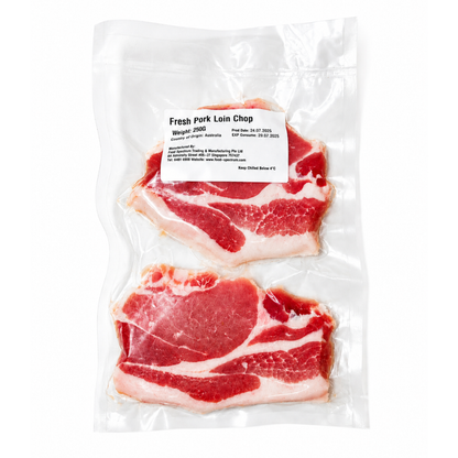 Australia Fresh Pork Loin with Fat Cap