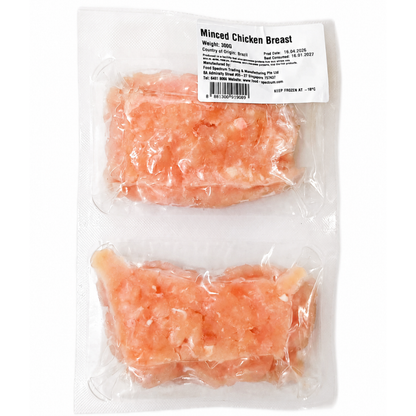 Lean minced chicken breast, 300g, in frozen vacuum pack – Tasty Food Affair