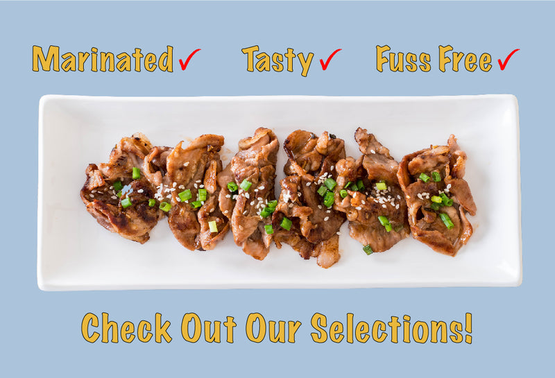 Marinated Meat Banner