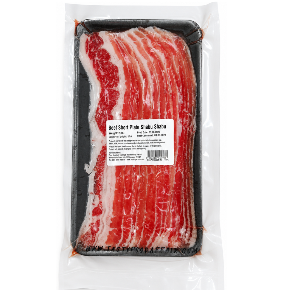US Beef Short Plate Shabu Shabu