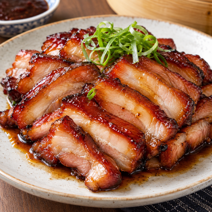 Honey-Glazed Char Siew Pork Jowl