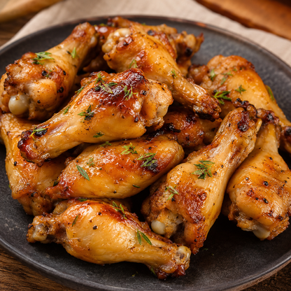 Roasted chicken drumettes with herbs – Tasty Food Affair