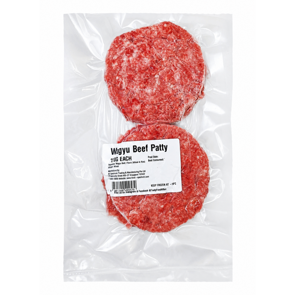 Wagyu Beef Patty (120g x 2pcs)