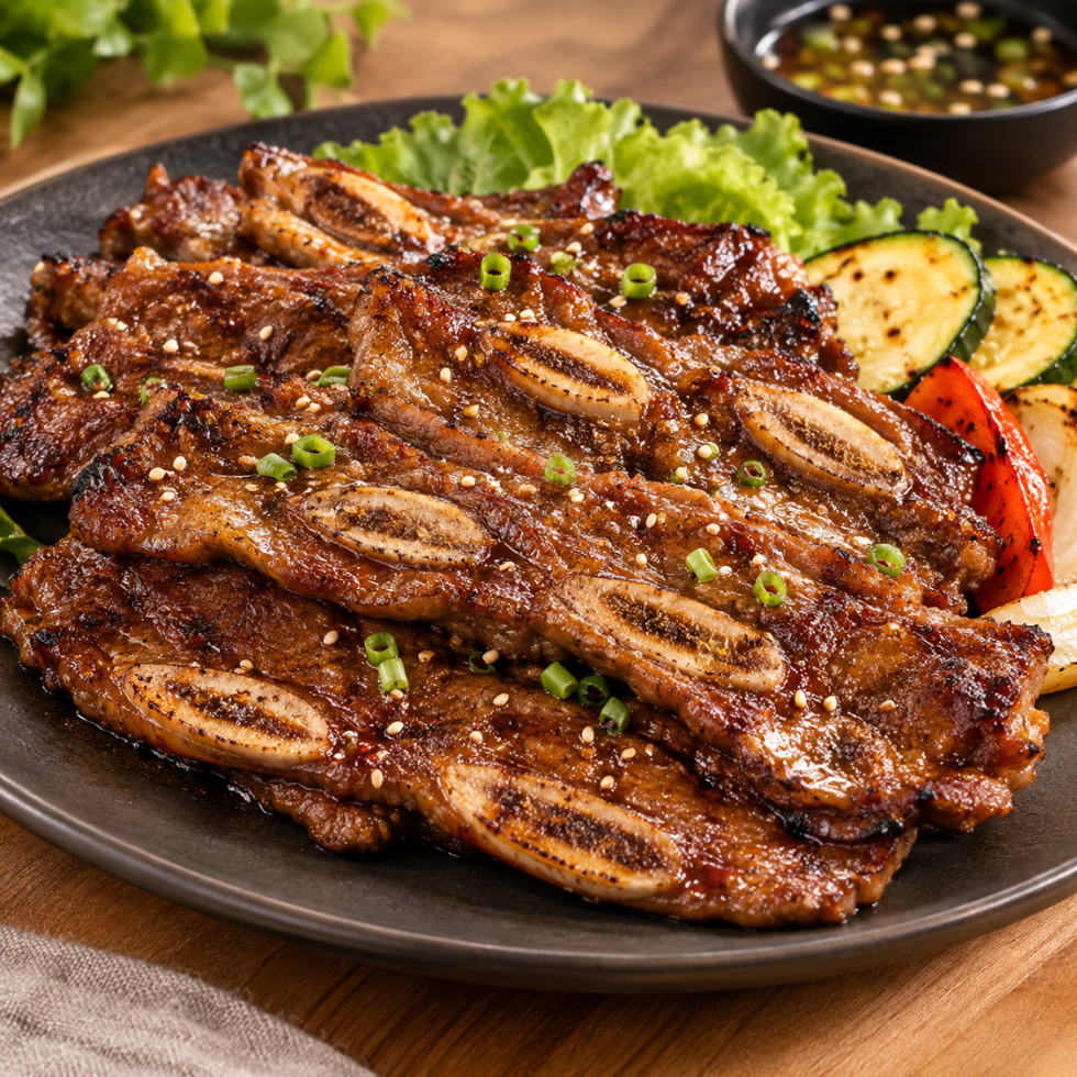 Marinated Bone In Short Ribs (LA Galbi)