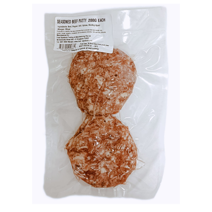 Seasoned Beef Patty (100g x 2pcs)