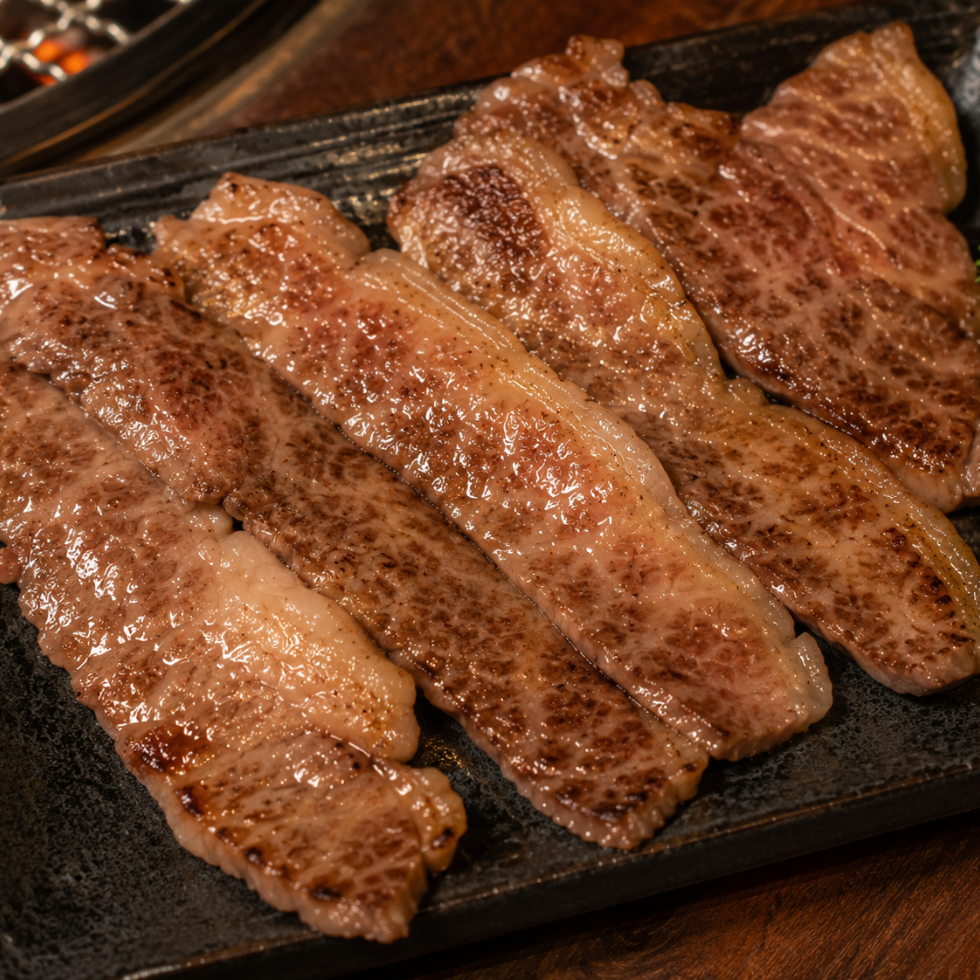 Heritage Choice Wagyu Beef MS4+ Karubi Plate Yakiniku