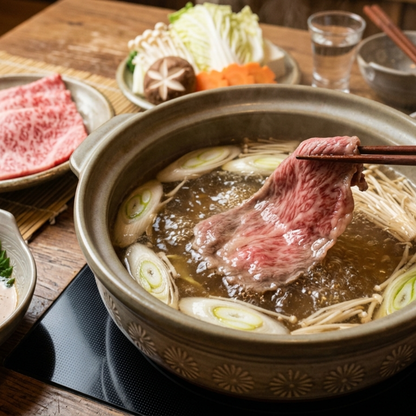 Heritage Choice Wagyu MS4+ Beef Boneless Short Ribs Shabu Shabu