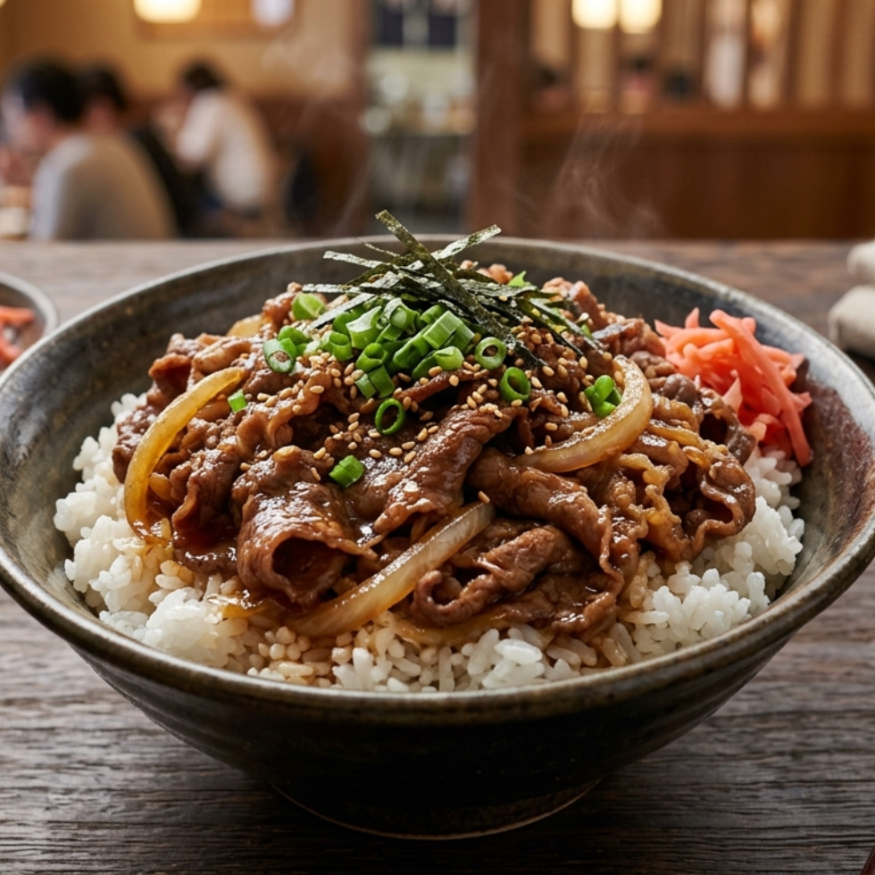 Marinated Black Angus Sliced Beef (Gyudon)