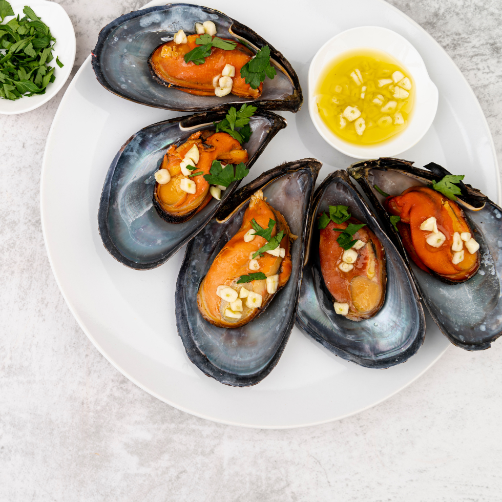 New Zealand Half Shell Green Mussels