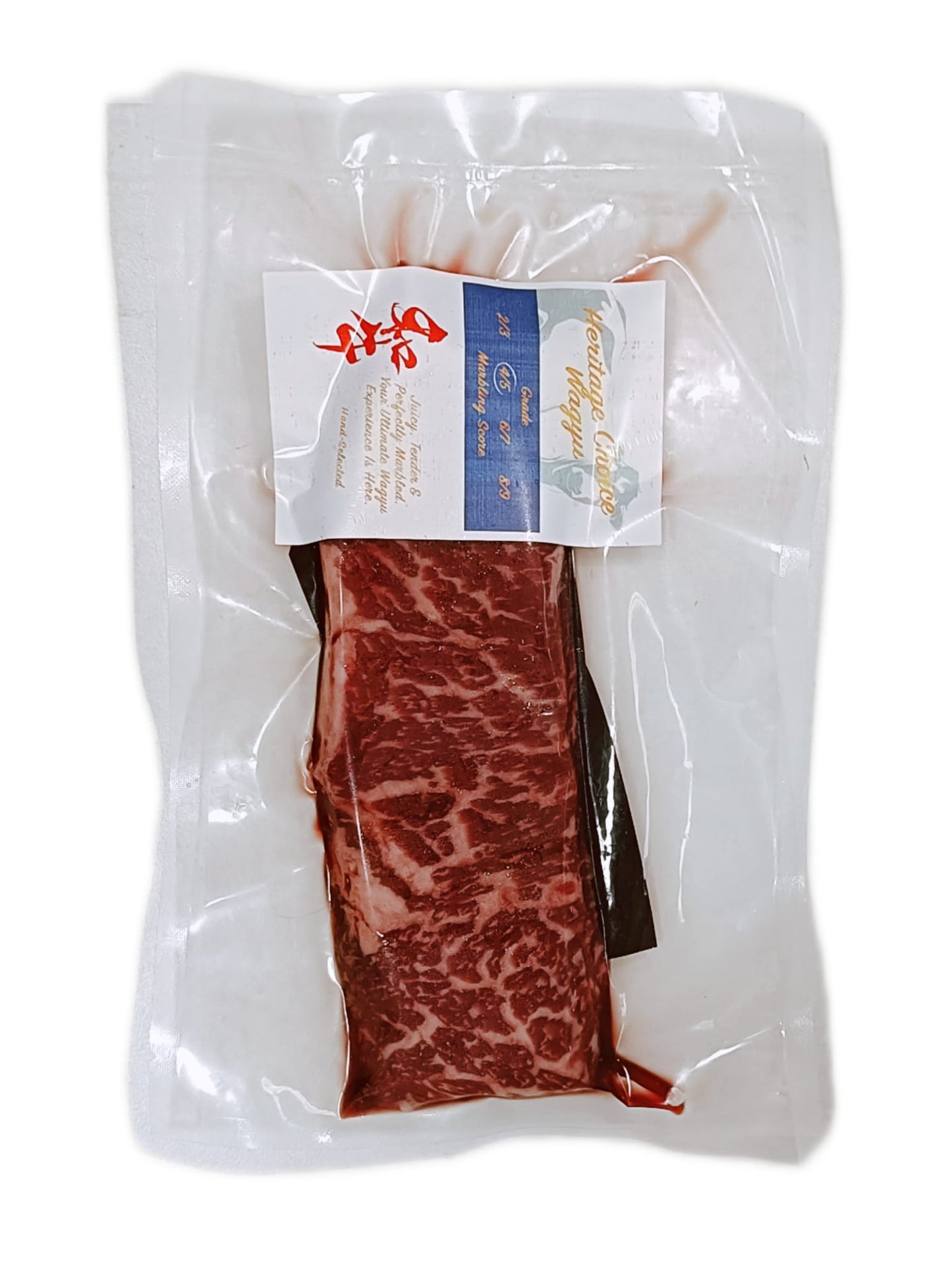 Heritage Choice Wagyu Beef MS4+ Denver Steak