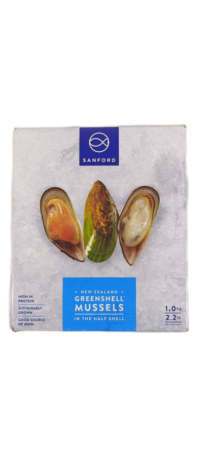 New Zealand Half Shell Green Mussels