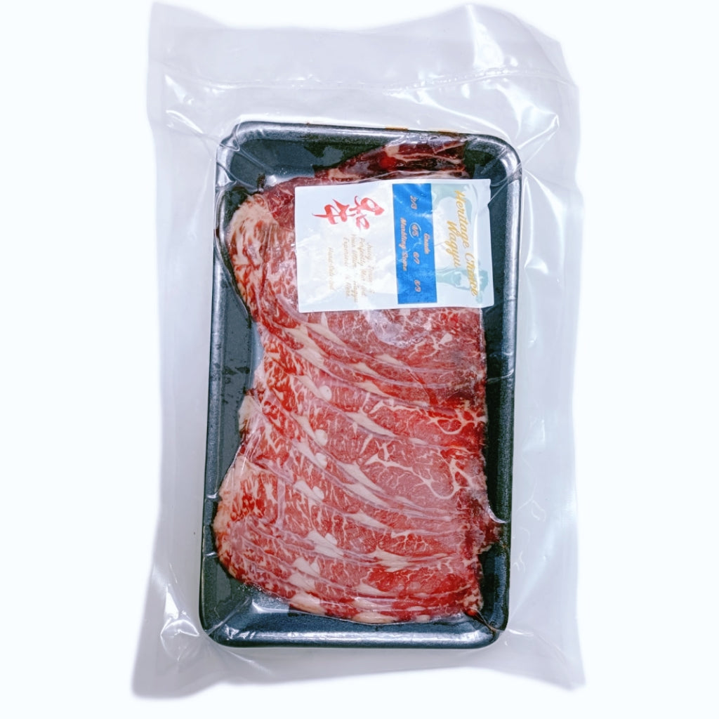 Heritage Choice Wagyu Beef MS4+ Shabu Shabu