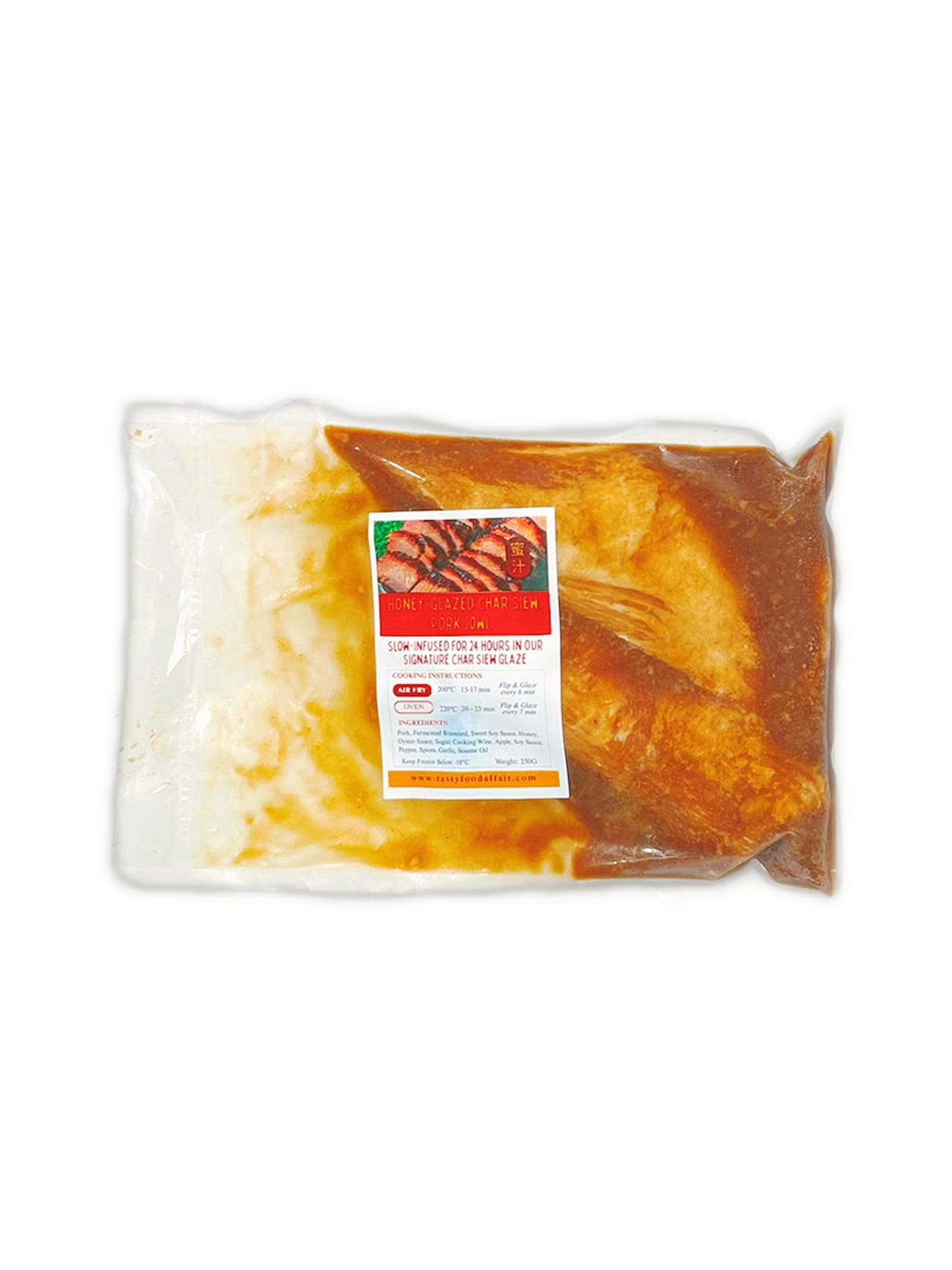 Honey-Glazed Char Siew Pork Jowl