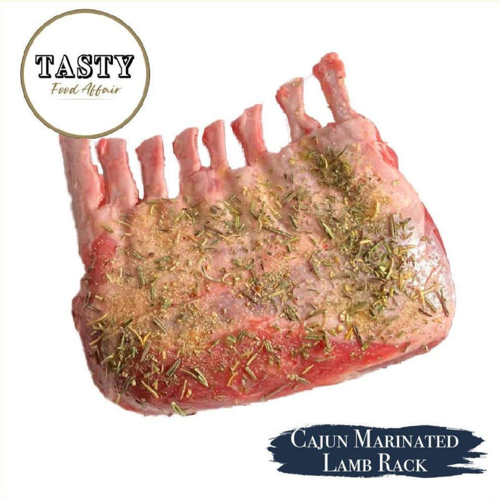 Cajun Marinated Lamb Rack