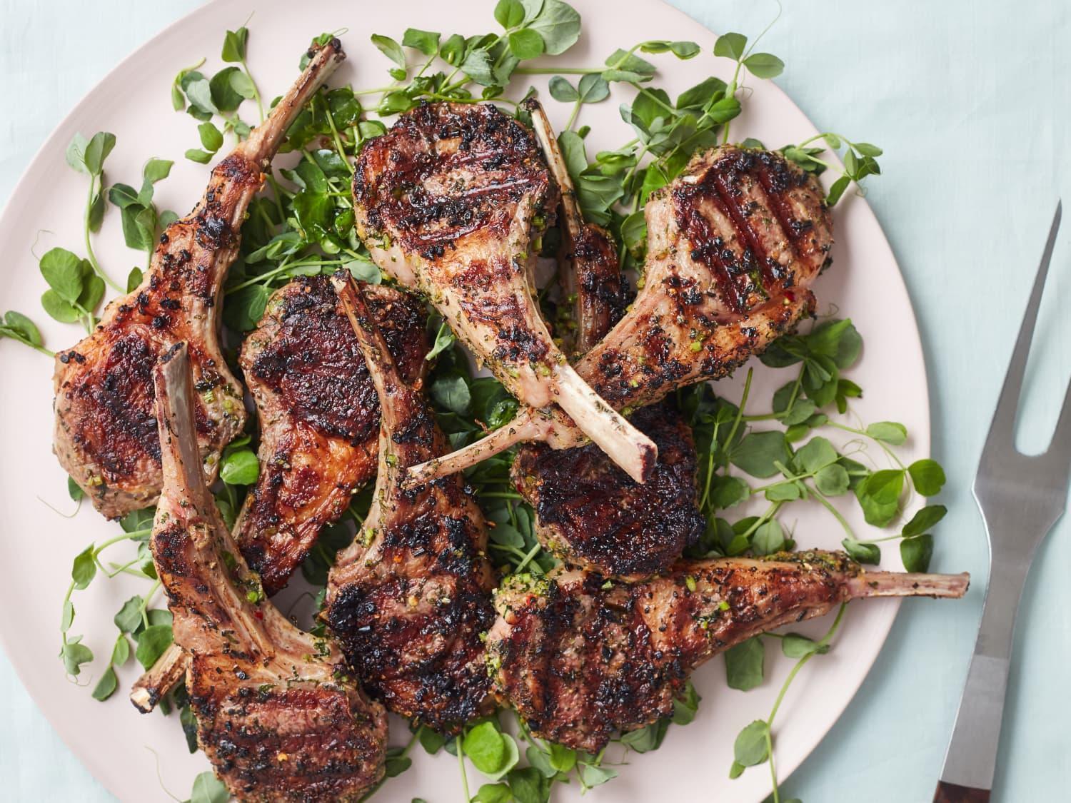 Frenched Baby Lamb Rack Cut