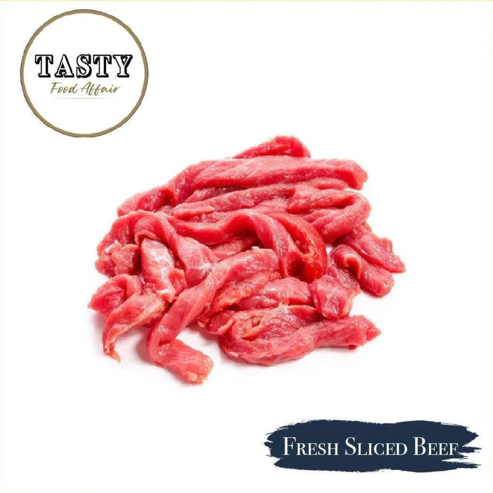 Fresh Grass Fed Sliced Beef