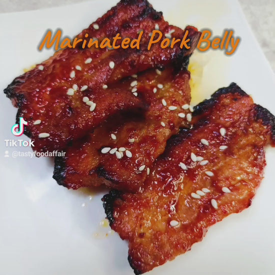 Marinated Pork Belly 