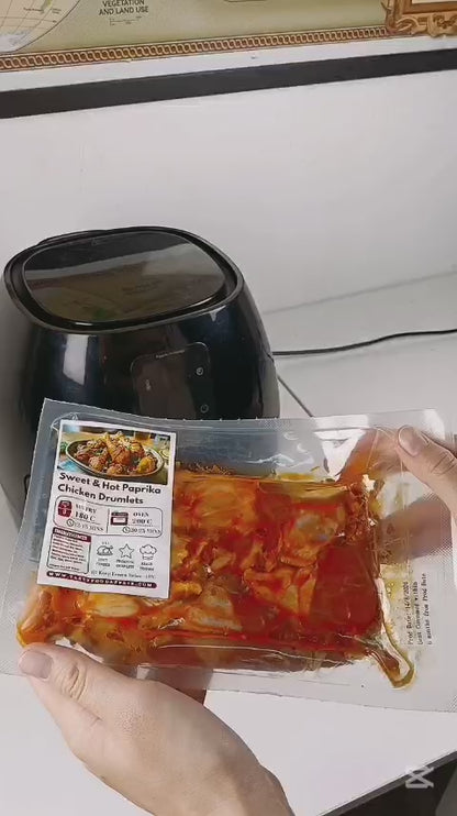 Sweet Paprika Chicken Drumlets (Mild Spicy)