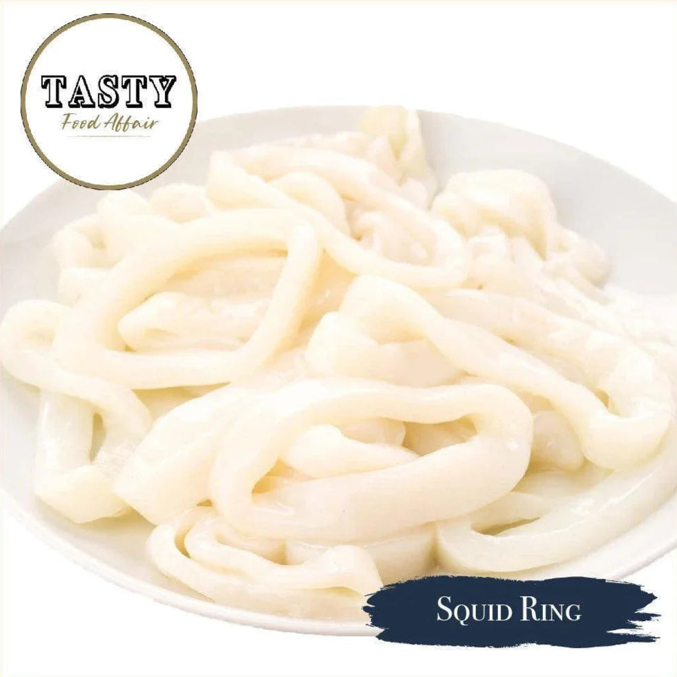 Premium Squid Rings | Tender & Ready-to-Fry | Tasty Food Affair