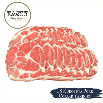 US Kurobuta Pork Collar Yakiniku