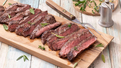 Young Prime Grass Fed Flank Steak