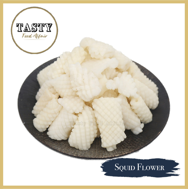 Squid Flower Cut (1KG) - Tasty Food Affair